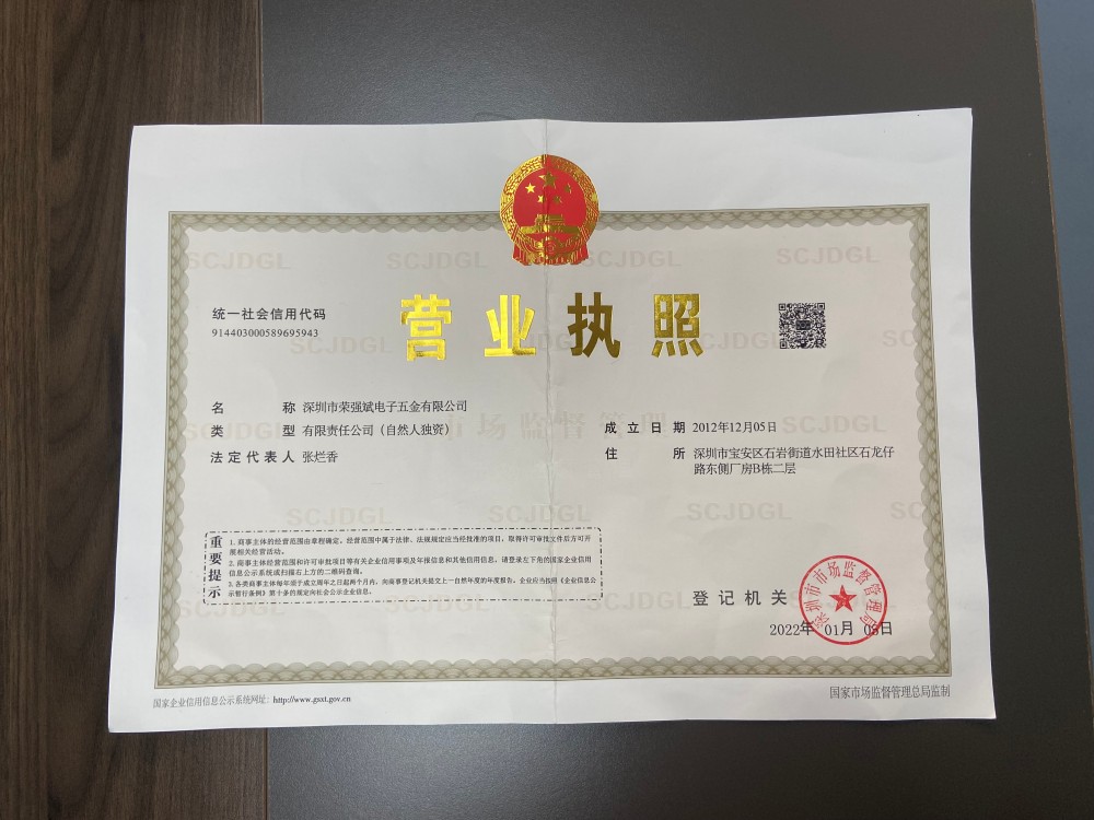 business license